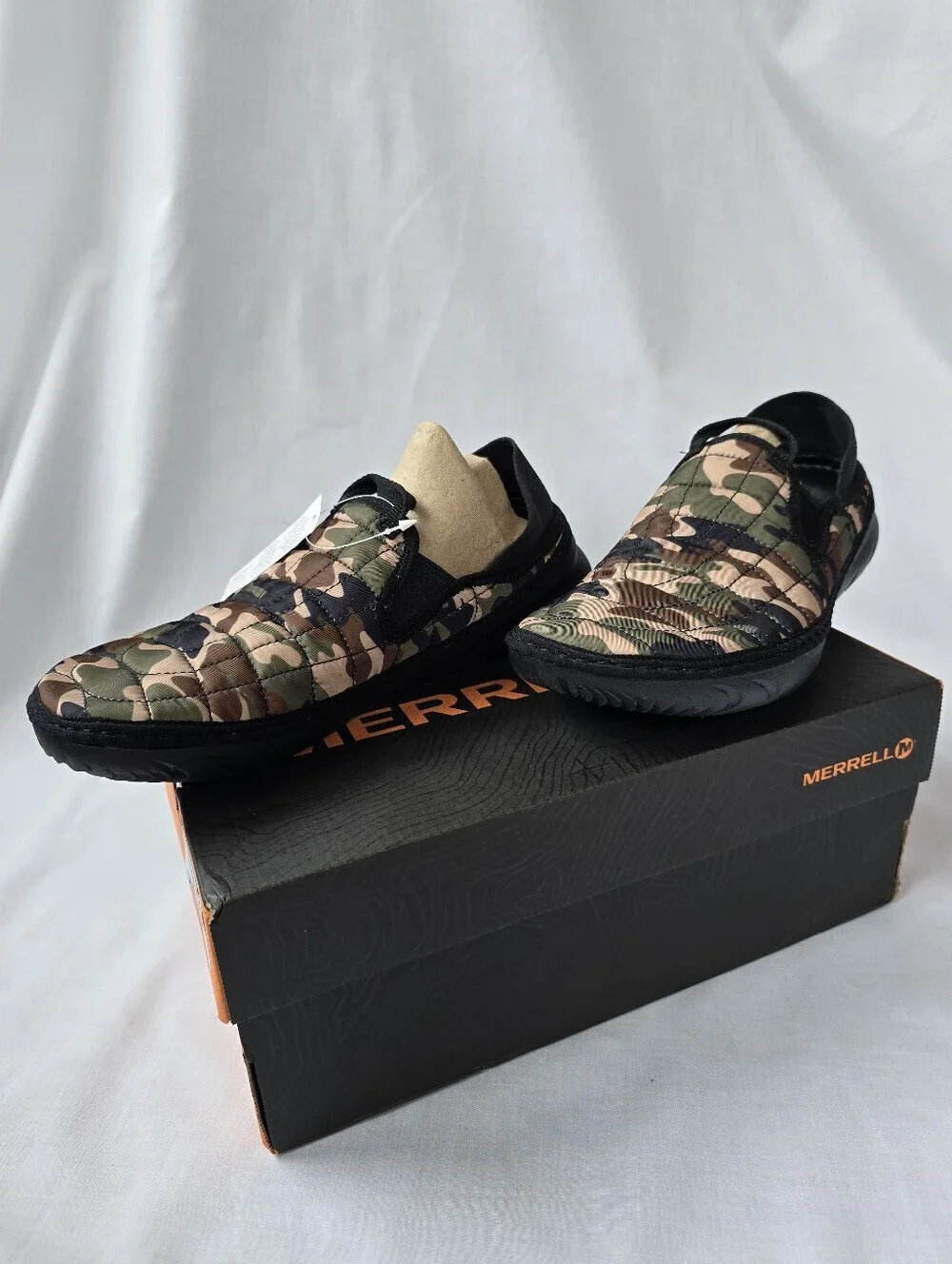 Merrell▪️Men's Hut Moc Camo Slip-On Slipper Shoe
